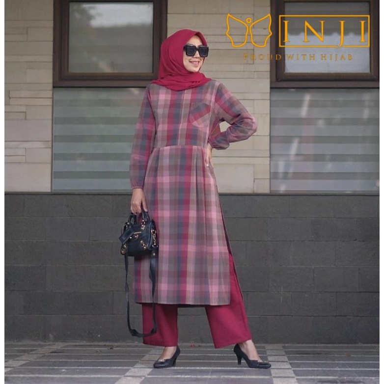 INJI/HUMAIRA SET BY INJI/SET KULOT/SET TUNIK