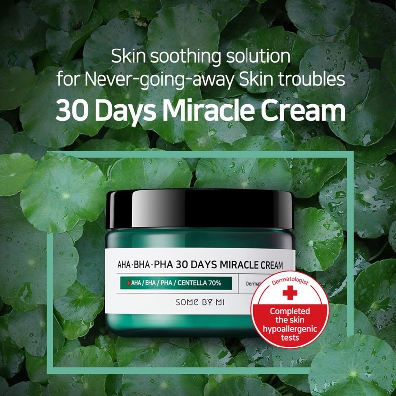 SOME BY MI AHA BHA PHA 30 DAYS MIRACLE CREAM 60gr - BPOM Somebymi