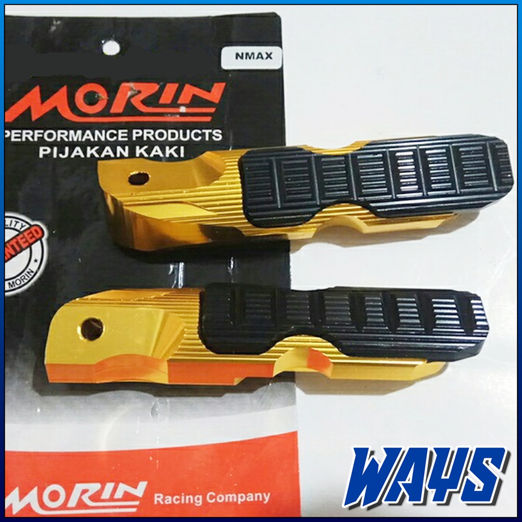 X100 | Footstep Step Pijakan Kaki Belakang Variasi Morin CNC Motor Yamaha Lexi Nmax Aerox 155