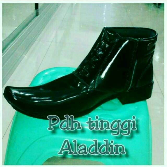 SEPATU PDH ALADIN BAHAN KULIT ASLI