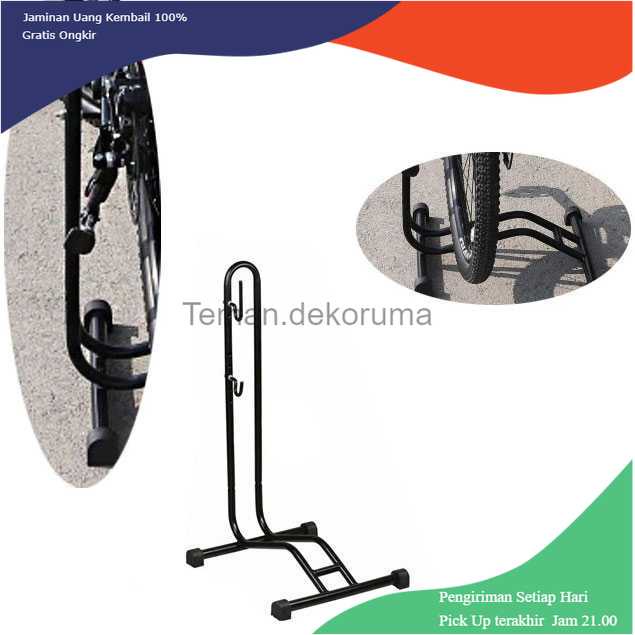 TD-AI02 MIMRAPRO Stand Parkir Sepeda Bicycle Racks Floor Standing Bike L150