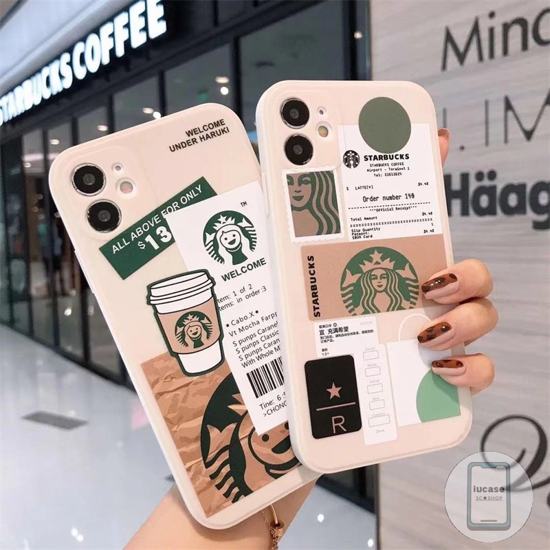 Casing Handphone Samsung A12 A32 A22 A52 A72 A50 A51 A71 A21S A31 A10s A11 A71 A70 A20S Motif Starbucks-4