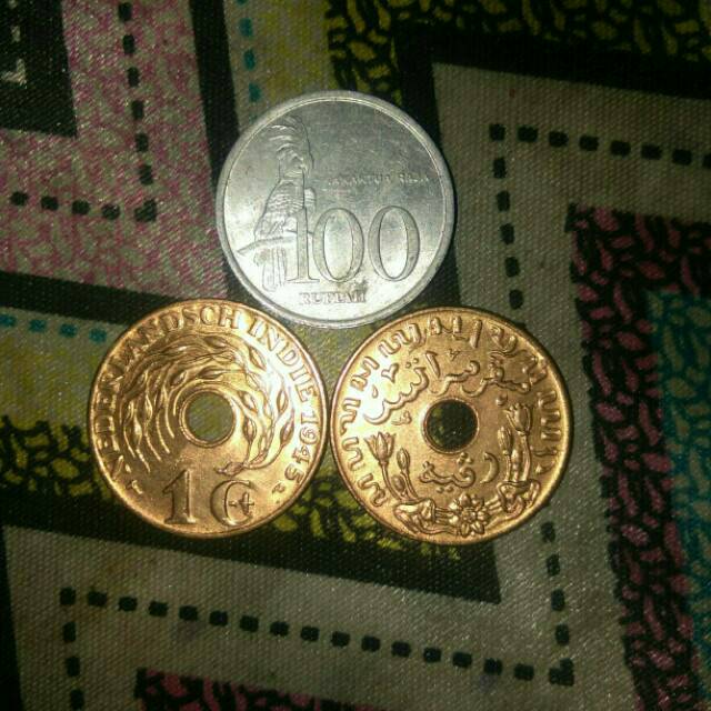 Koin Kuno 1 Cent Nederland Indie
