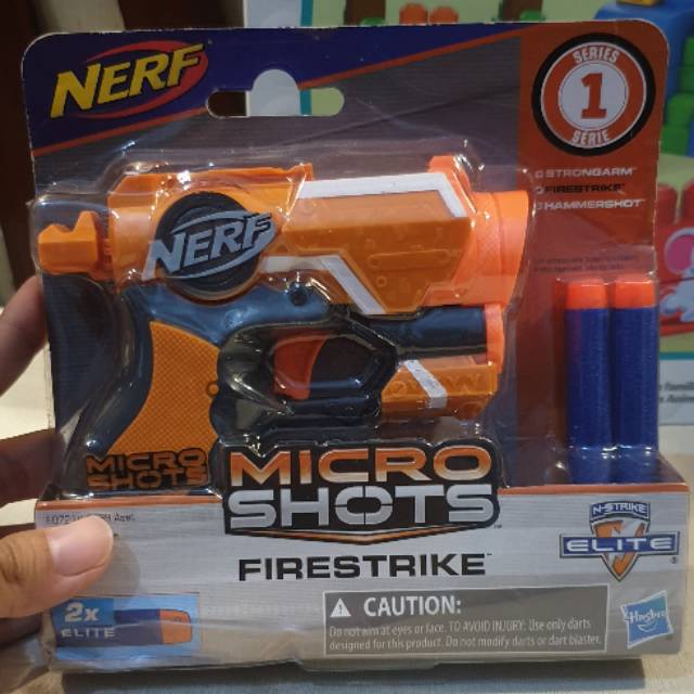 NERF MICRO SHOTS FIRESTRIKE.