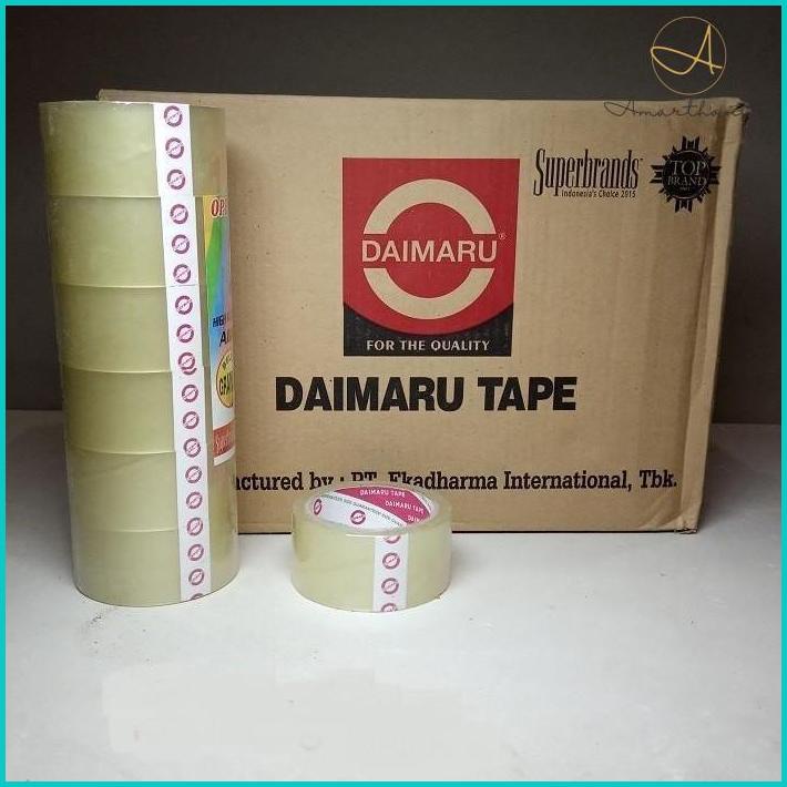 

Lakban Opp 2" Bening Daimaru 45Mm X 50M 45Mic 45Mmx50M Baqul