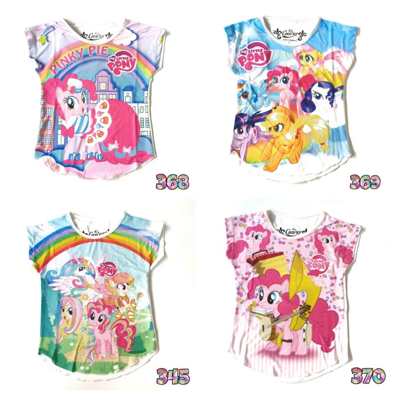 Coco Ice Kaos Anak Perempuan My Little Pony