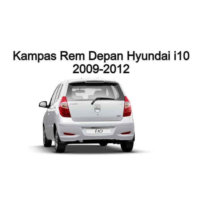 Kampas Rem Depan Hyundai i10 2009-2012 - BENDIX Brake Pad DB1755