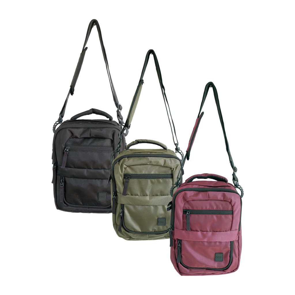 CRUSH EXP Sling Bag | Black | Maroon | Army