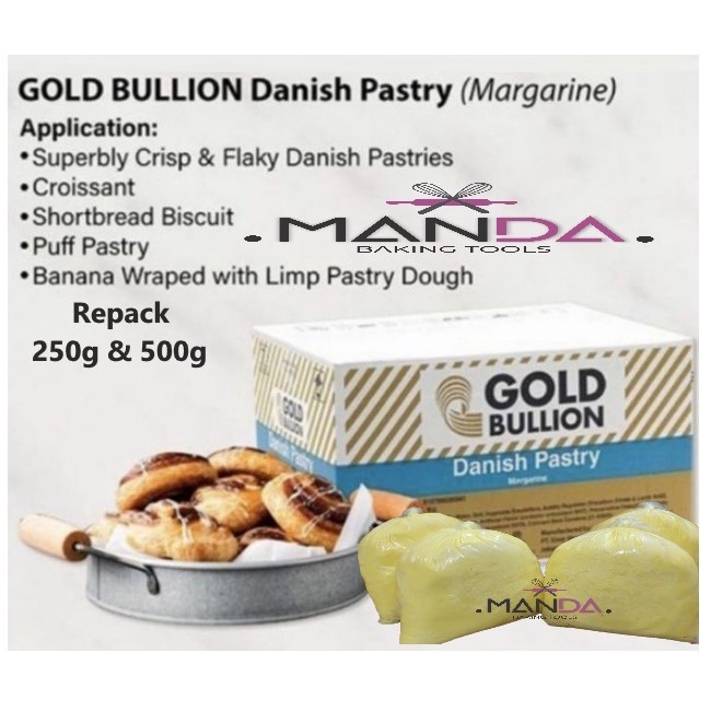 

Danish Pastry Gold Bullion Danish pasrty Margarine