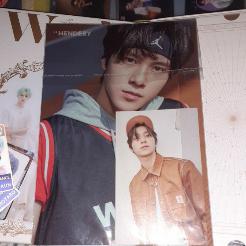 WayV Season Greeting 2020 Hendery Poster A4 & Postcard