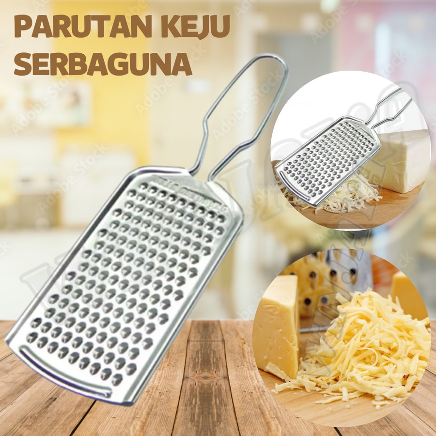 PARUTAN KEJU STAINLESS CHEESE GREATER ALAT PARUT SERBAGUNA