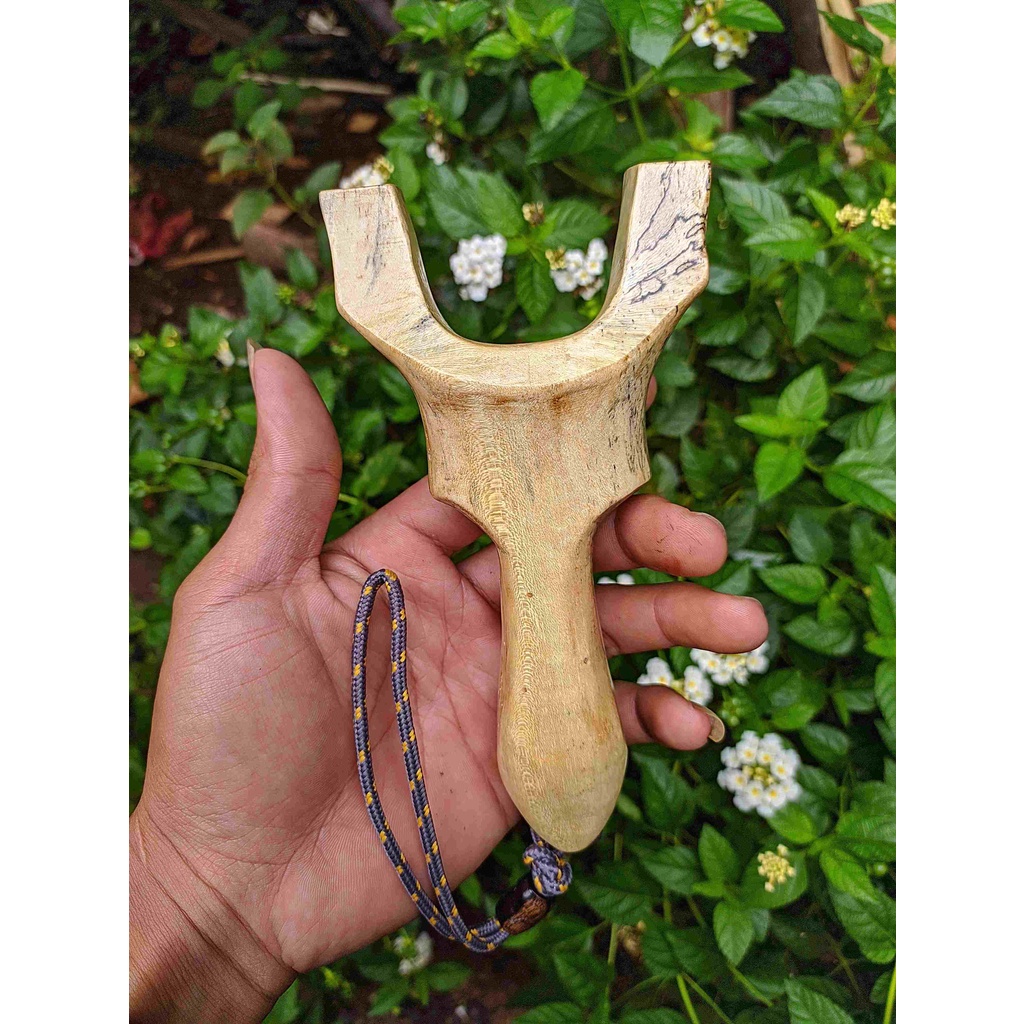 Frame ketapel ikan kayu asem