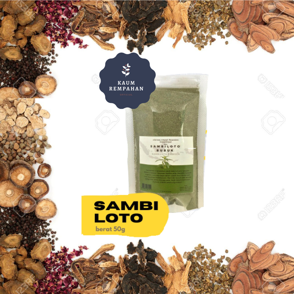 

Obat / Obat Herbal - Sambiloto Bubuk