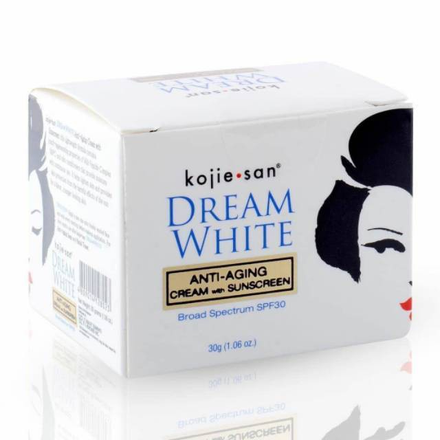 Kojie San Dream White Anti Aging Cream with Sunscreen SPF 30 30g