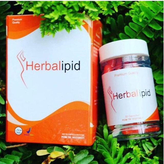 Herbalipid pelangsing BPOM(Isi 50)