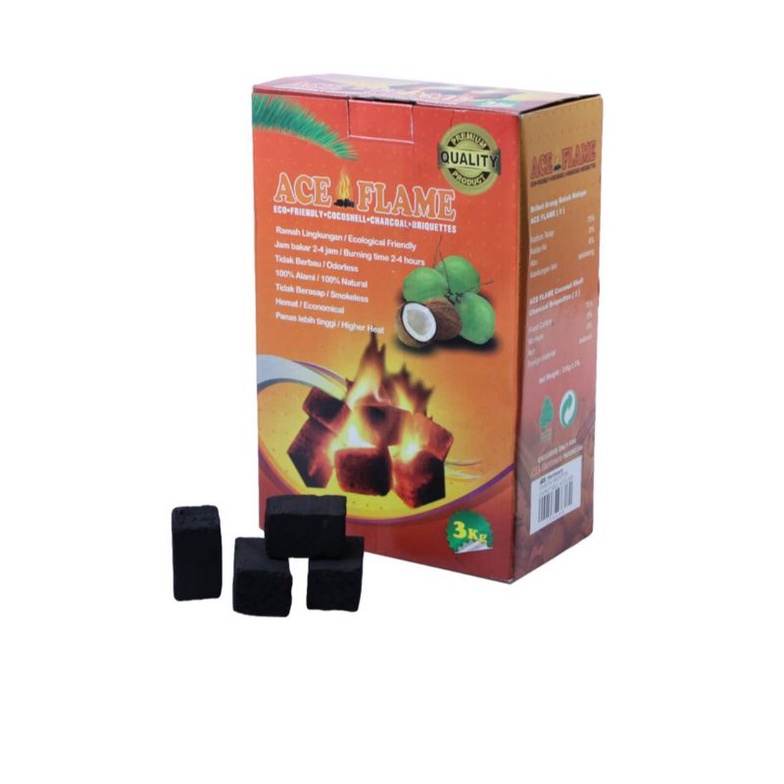 Ace Flame Arang Batok Kelapa
