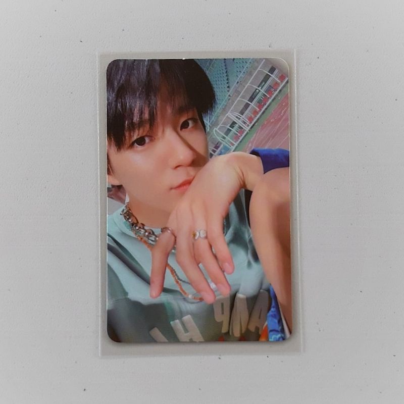 pc jeno hello ver nct dream hello future 2021 official photocard