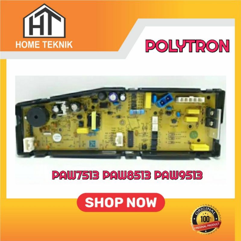 Modul mesin cuci polytron zero matic PAW7513 PAW8513 PAW9513 original program