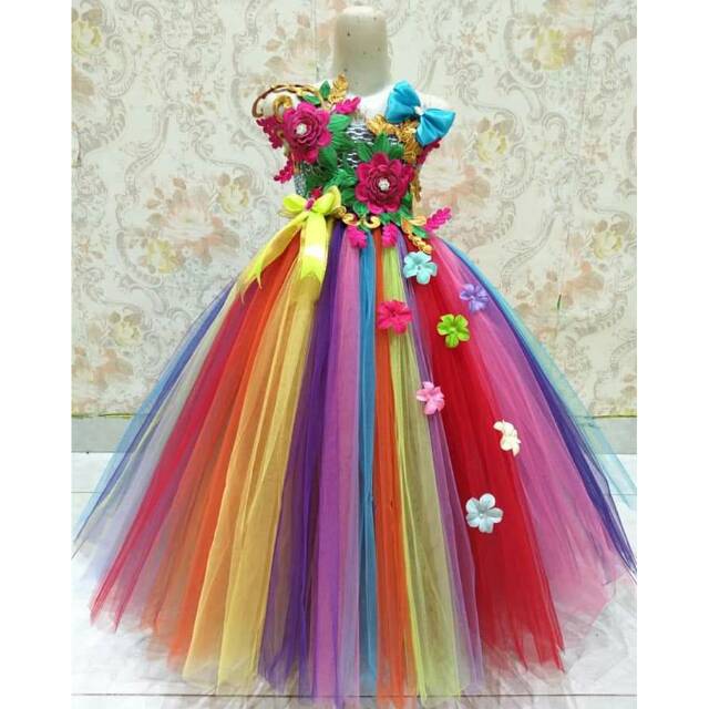 Dress Tutu Anak-Dewasa|Dress Tutu Bordir