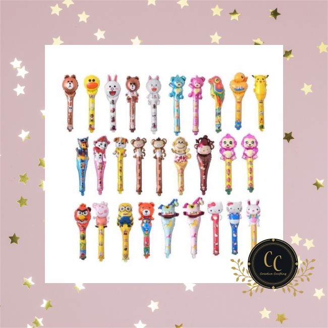 Balon Pentungan Karakter