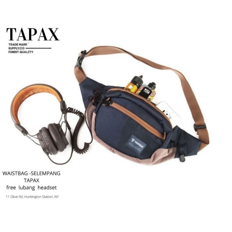 Tas Waistbag Tas Selempang Pria Casual Teco Zetshop