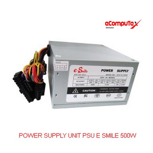 POWER SUPPLY UNIT PSU E SMILE 500W