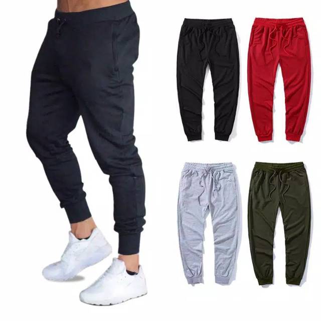 Celana Training Jogger Sport Panjang | joger pria | Big size | Xtra Jumbo S M L XL 2XL 3XL 4XL 5XL