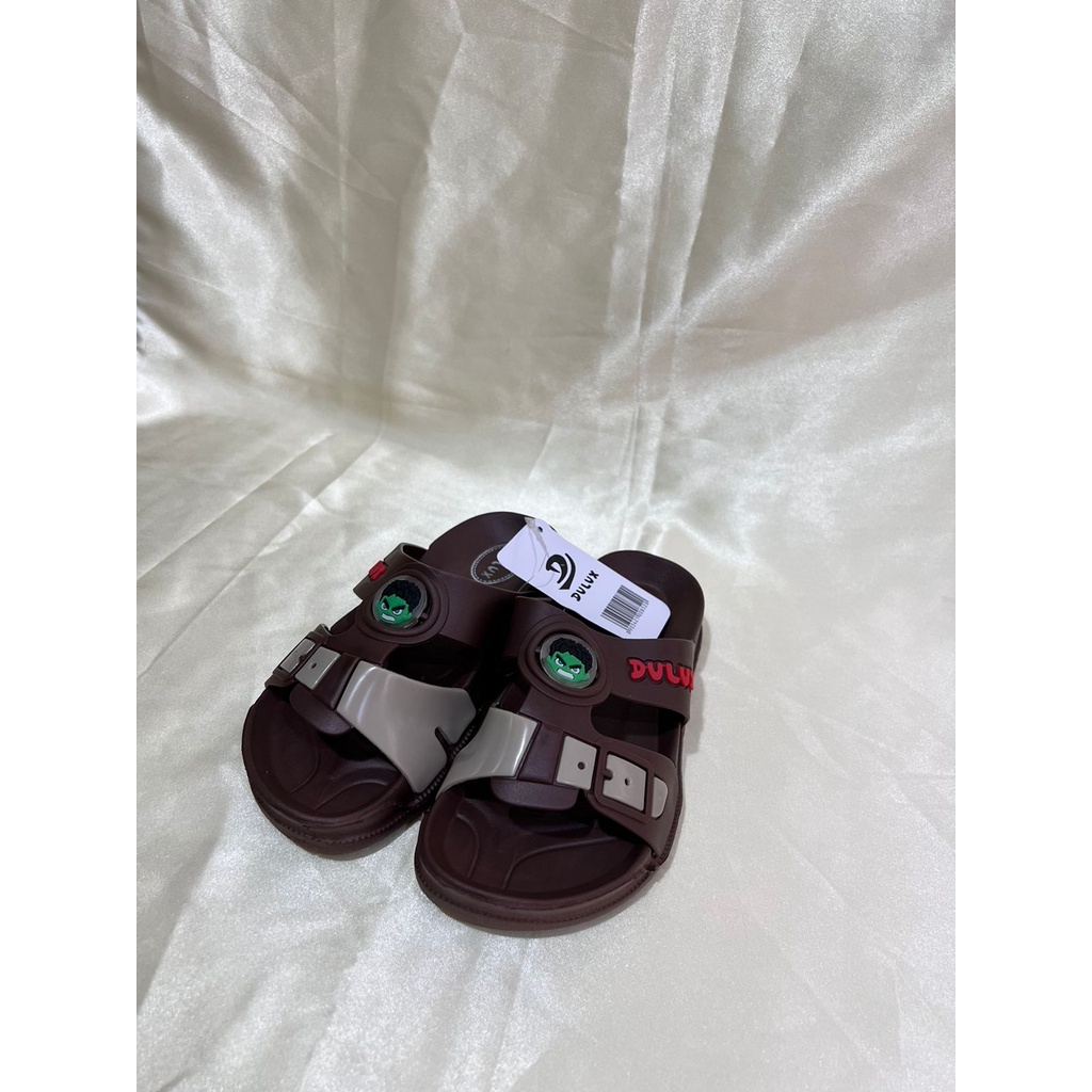 DX-362D DULUX Sandal Selop Anak Laki Laki Cowok Karakter Hulk Ukuran 24-29