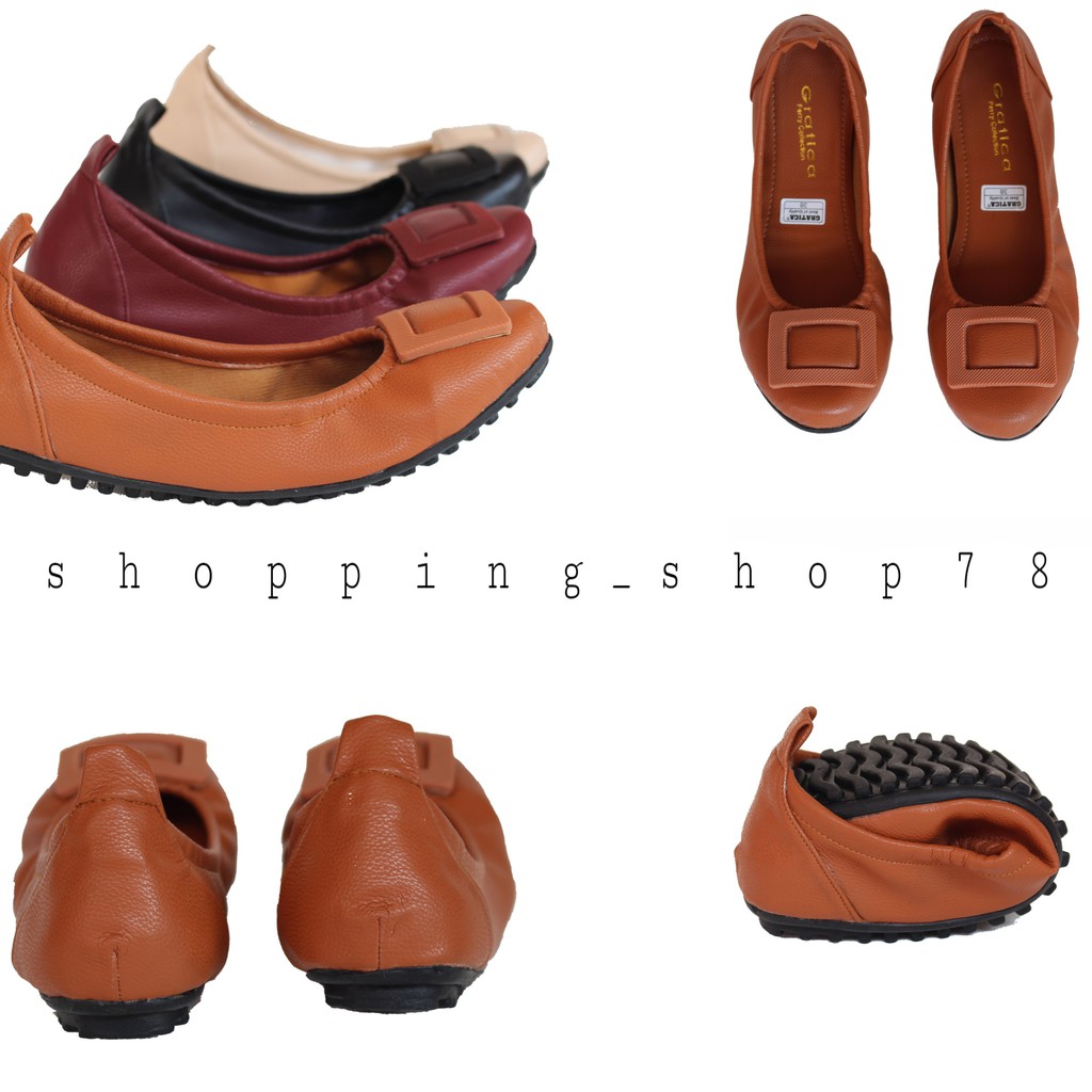 Sepatu Wanita Flat Shoes Balet Gratica AP 79