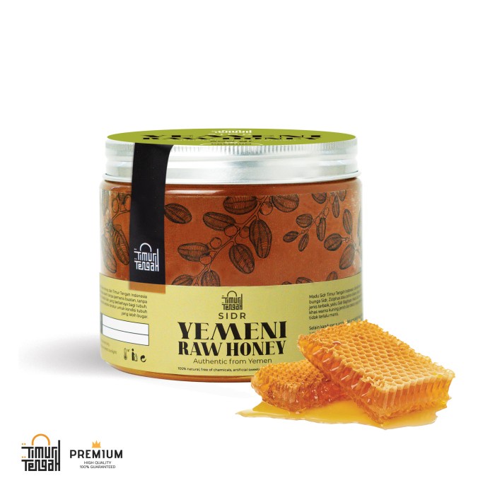 

(BISA COD) Madu Murni Yaman Sidr 500 gr Timur Tengah Raw Honey Side Pure Original