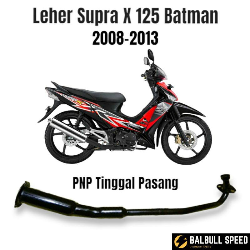 Leher Knalpot Standar Supra x 125 / Pipa Knalpot Standar Supra X 125 Fi Batman 2008 - 2013