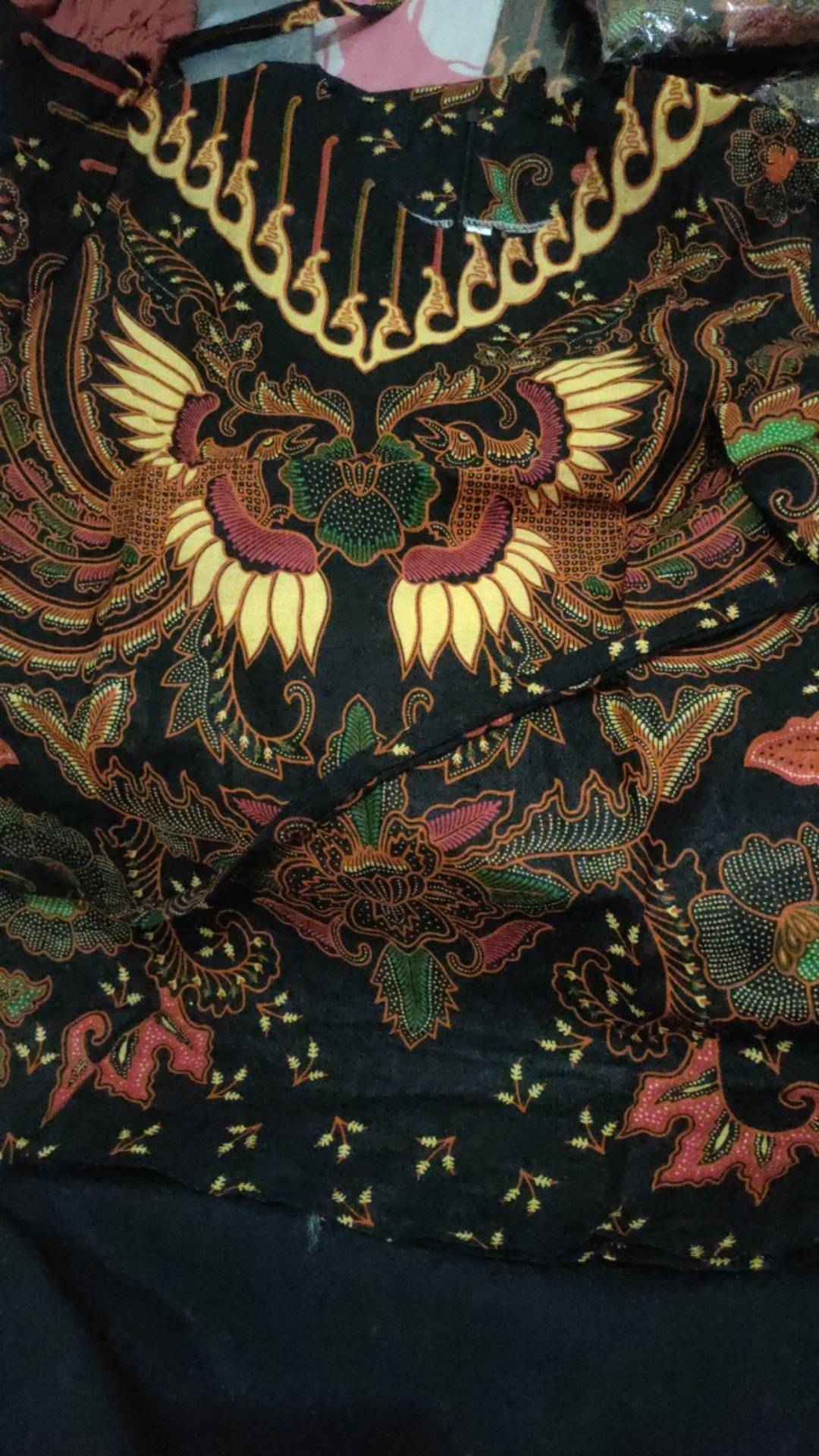 Batik Couple Keluarga Sania Ruffle Ori Ndoro Jowi Dnt Kupu Kuning