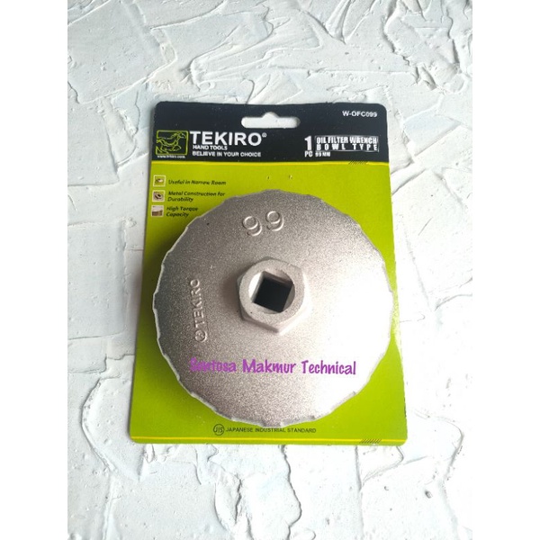 TEKIRO 99 MM Kunci Pembuka Oli Oil Filter Mangkok 99mm Colt Diesel