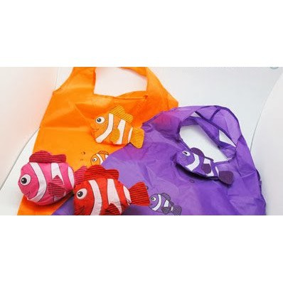 

Souvenir Tas Parasut Karakter Ikan/Bunga/Strawberry Warna