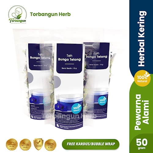 

Bunga Telang TUMPUK PREMIUM 10gram Bunga Telang Tumpuk Pewarna Alami Herbal Organik dan Sehat