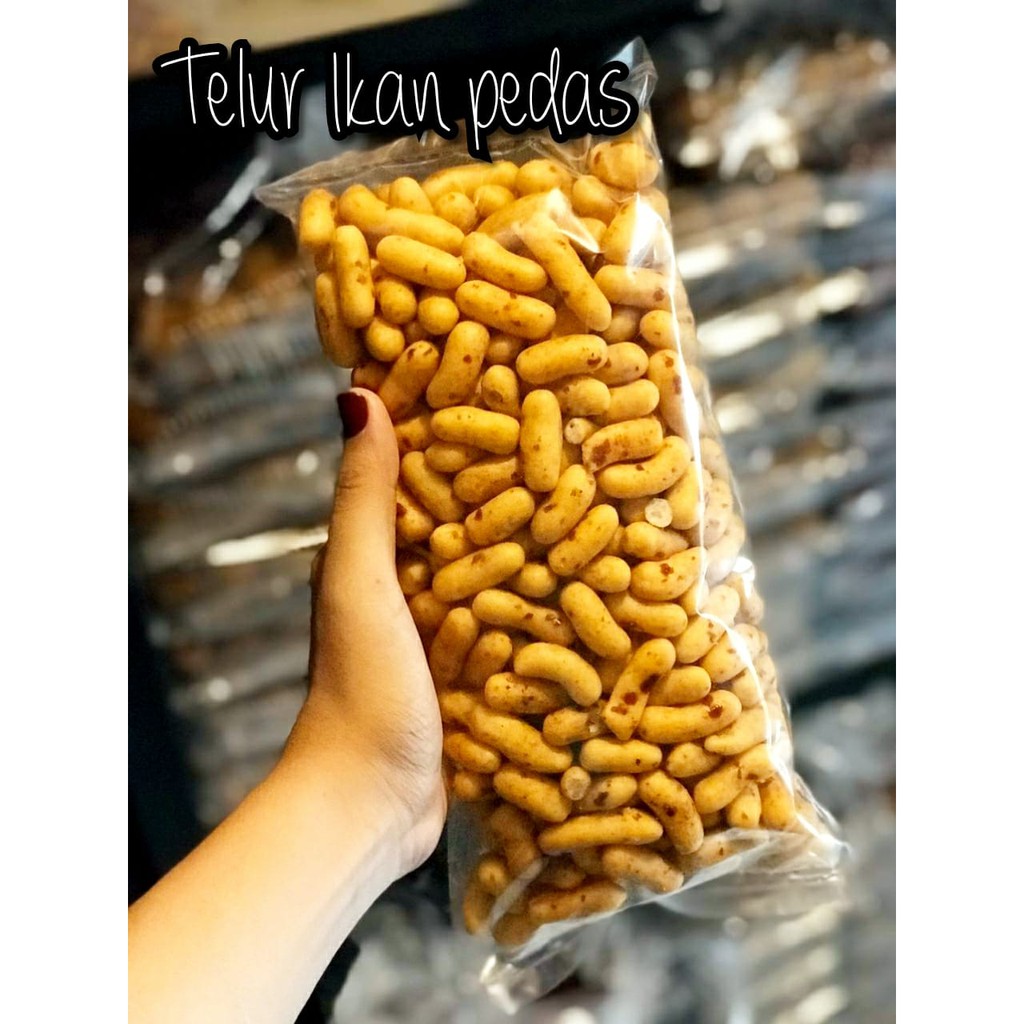 PILUS TELUR IKAN PEDAS 200gram