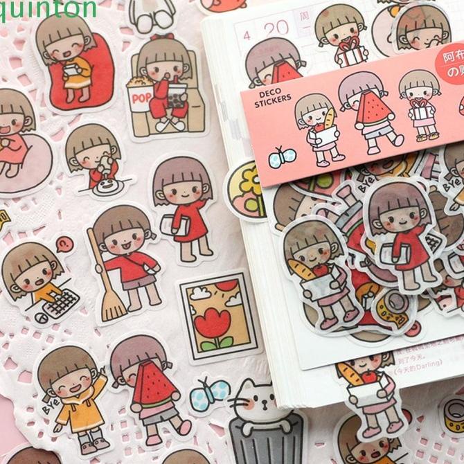 

Stiker Label Pea Can Memo QUINTON Gir PET Untuk Alat Tulis Sekolah Kor