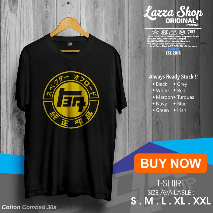 Kaos / Baju / T-shirt Toyota Tulisan Jepang Distro Keren Murah