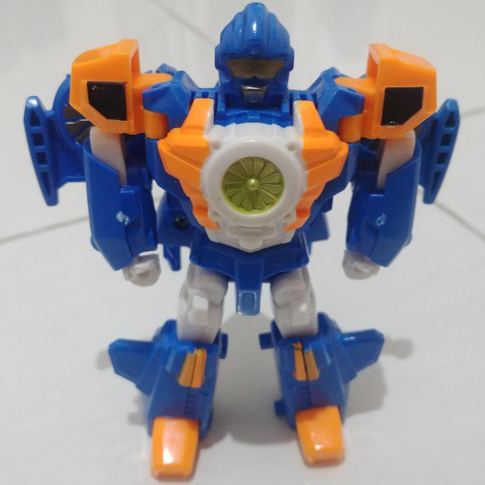 Pengiriman Cepat Die Cast Tobot Mini ATHLON 2 MACH W Transformers Deformation Mainan MURAH