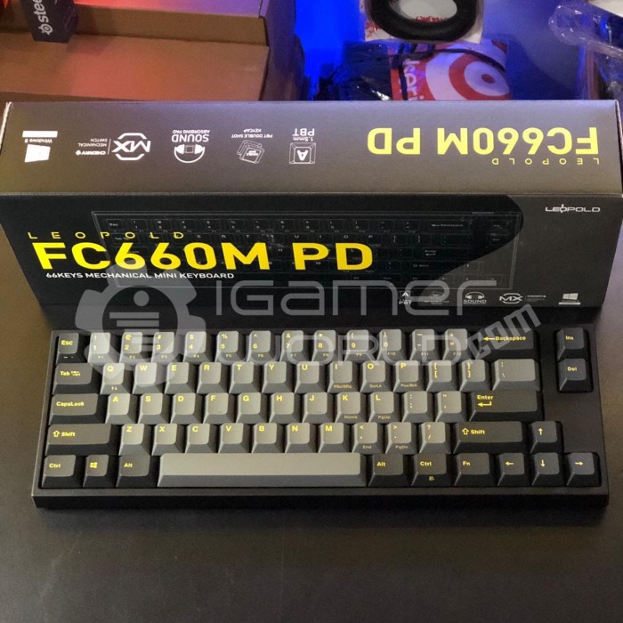 Leopold FC660M Ash Yellow Mechanical Gaming Keyboard