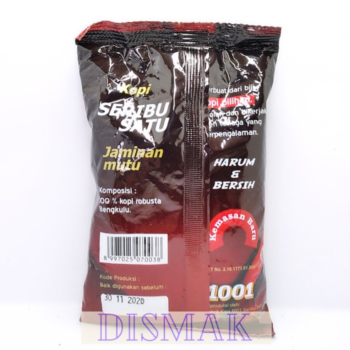 Kopi 1001 Bengkulu 95 gram