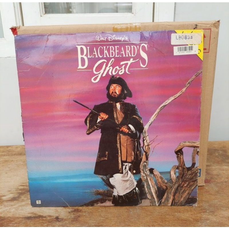 Kaset Laser disc Blackbeard's ghost