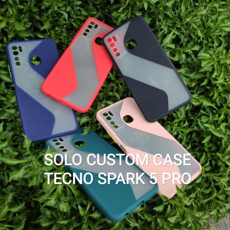 Soft Case Silikon Gradien S Tecno Spark 5 Pro