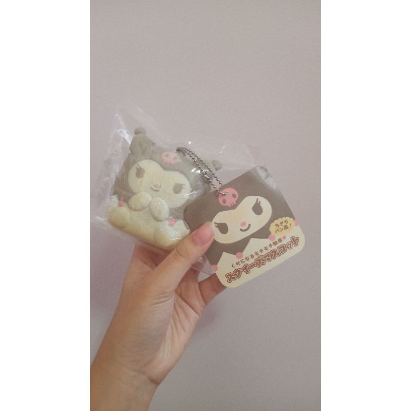 SANRIO CHIGIRI BREAD KUROMI/FIRST PRODUCTION/JAPAN TAG/ CRACKS ALL OVER