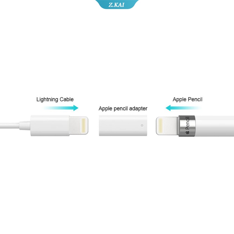 Adapter Charger Konektor apple pencil iPad stylus Female Ke Female