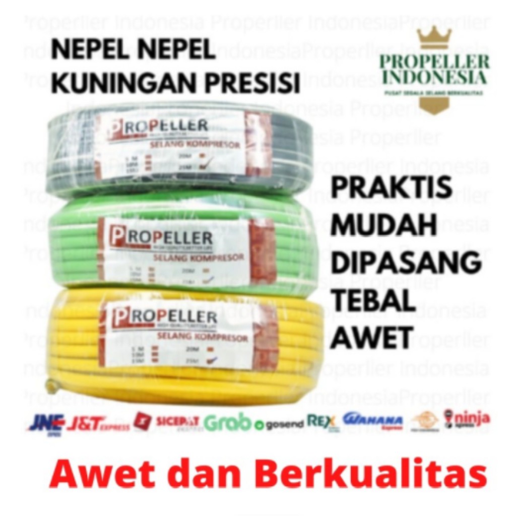 Selang Paket Kompresor Hijau 100M Selang Kompresor Angin