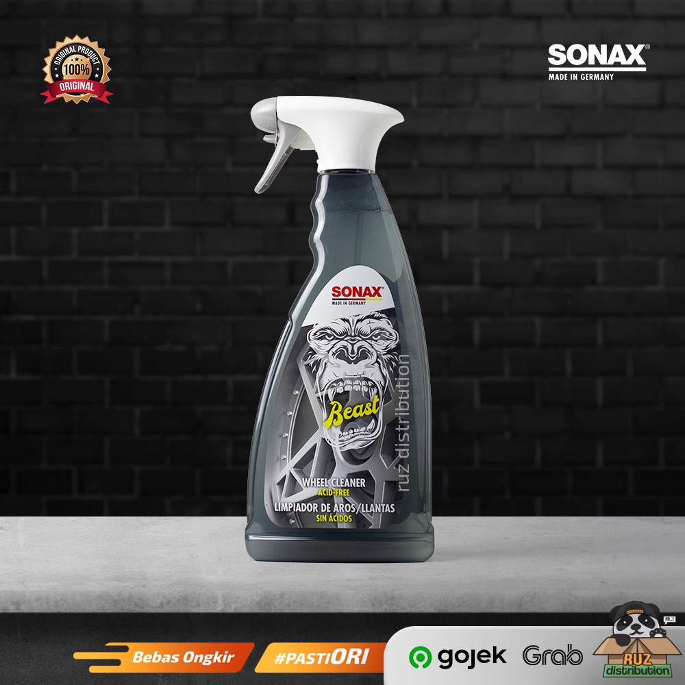 Sonax Beast Wheel Cleaner Wheel Cleaner Pembersih Velg 1000ml