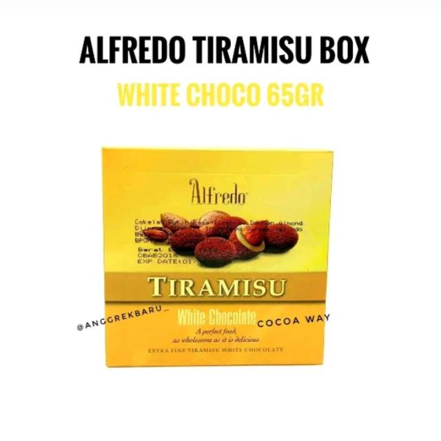 Coklat Batam Alfredo Tiramisu 65gr