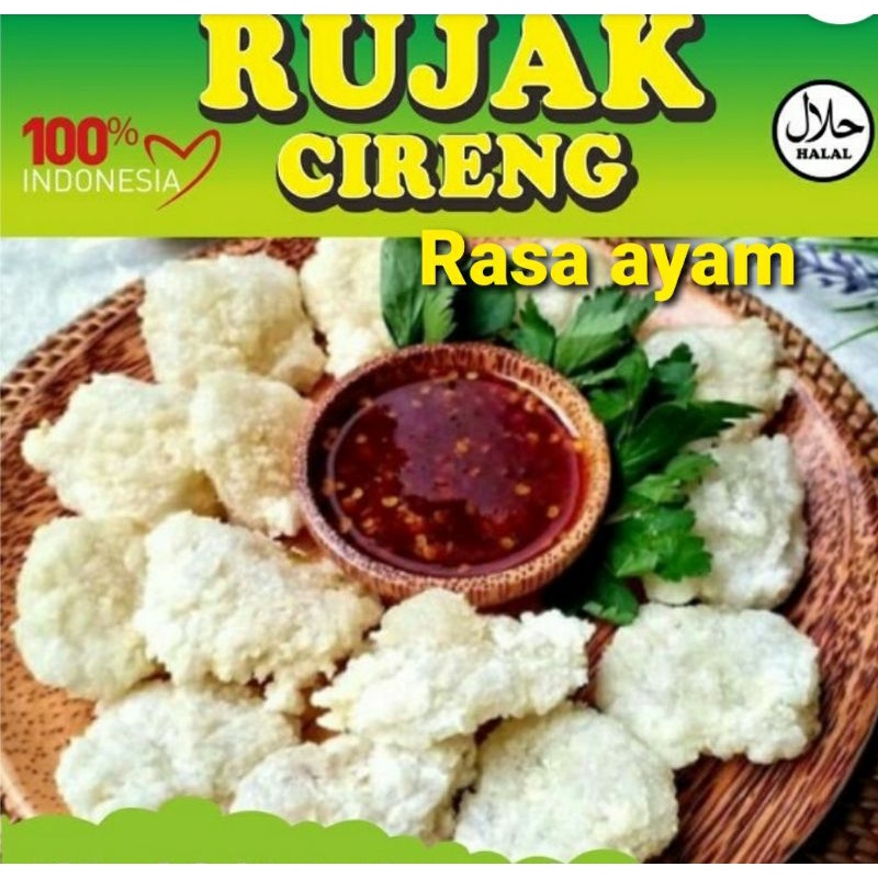 

Rujak cireng rasa ayam isi 20 pcs