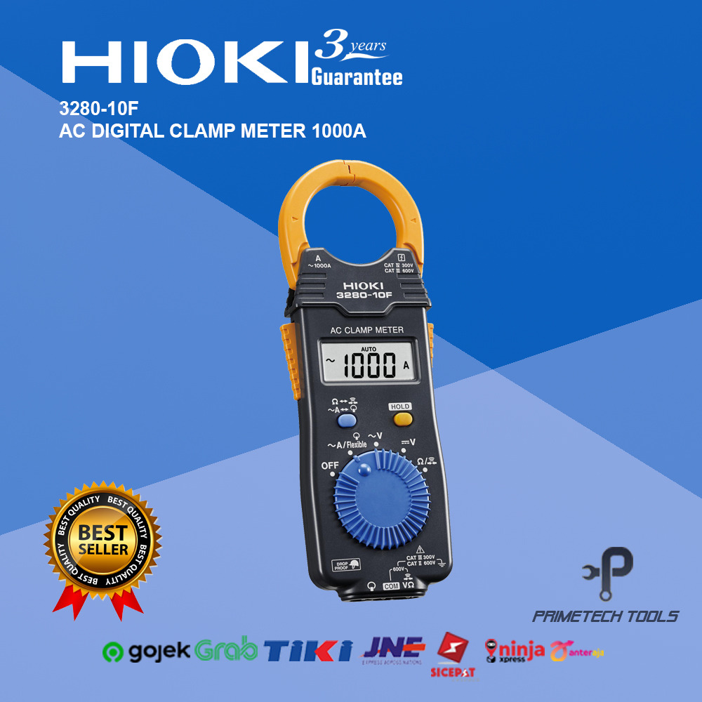 Jual HIOKI 328010F DIGITAL CLAMP METER TANG AMPER DIGITAL 1000 A